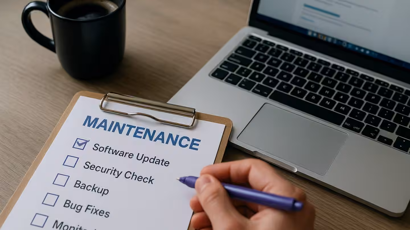 Pourquoi la maintenance de votre site est cruciale